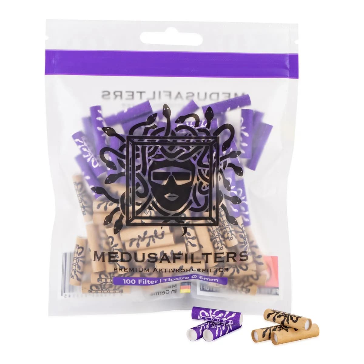 Filtres au charbon actif assortis (Medusafilters)