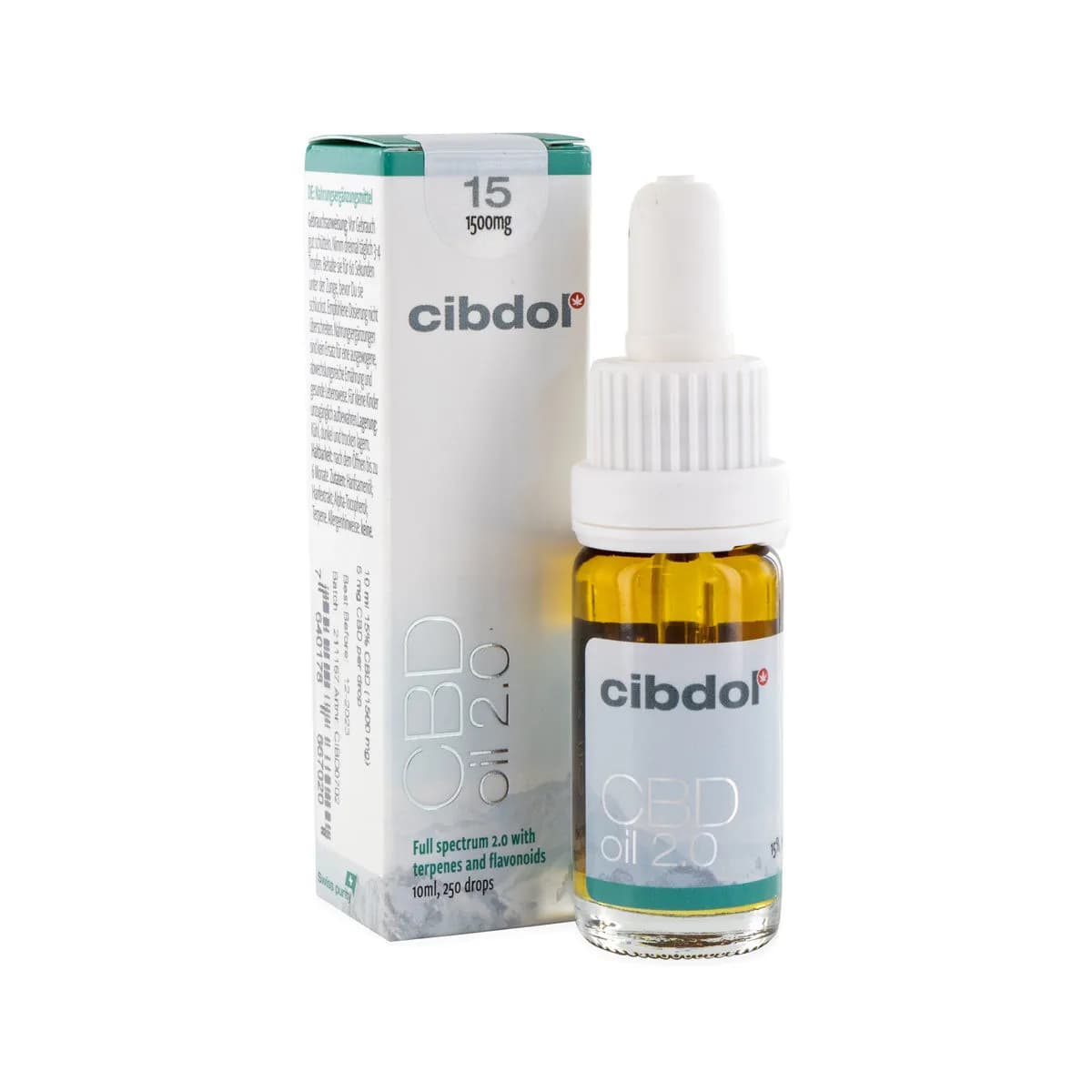 Huile CBD 15 %