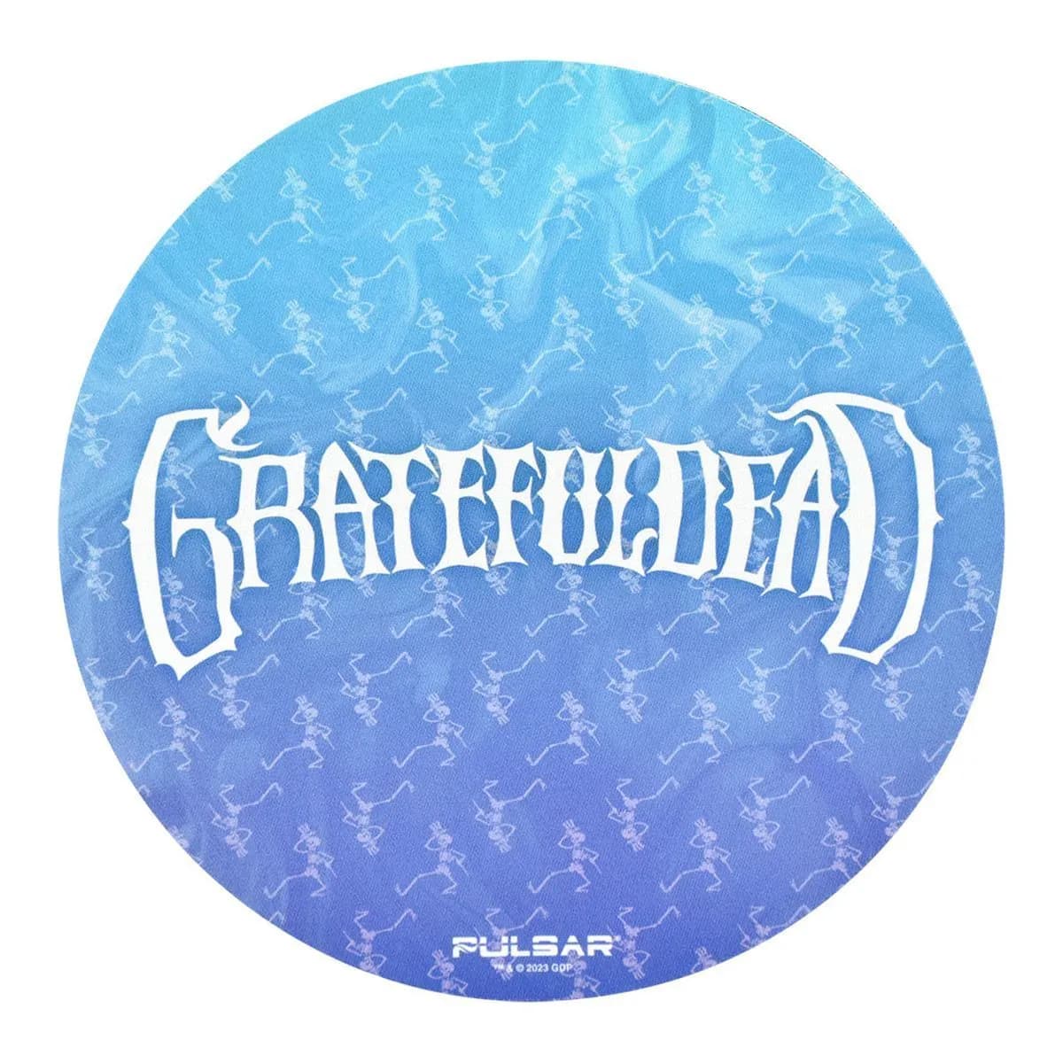 Tapis à dab en tissu Dancing Skellies (Grateful Dead x Pulsar)