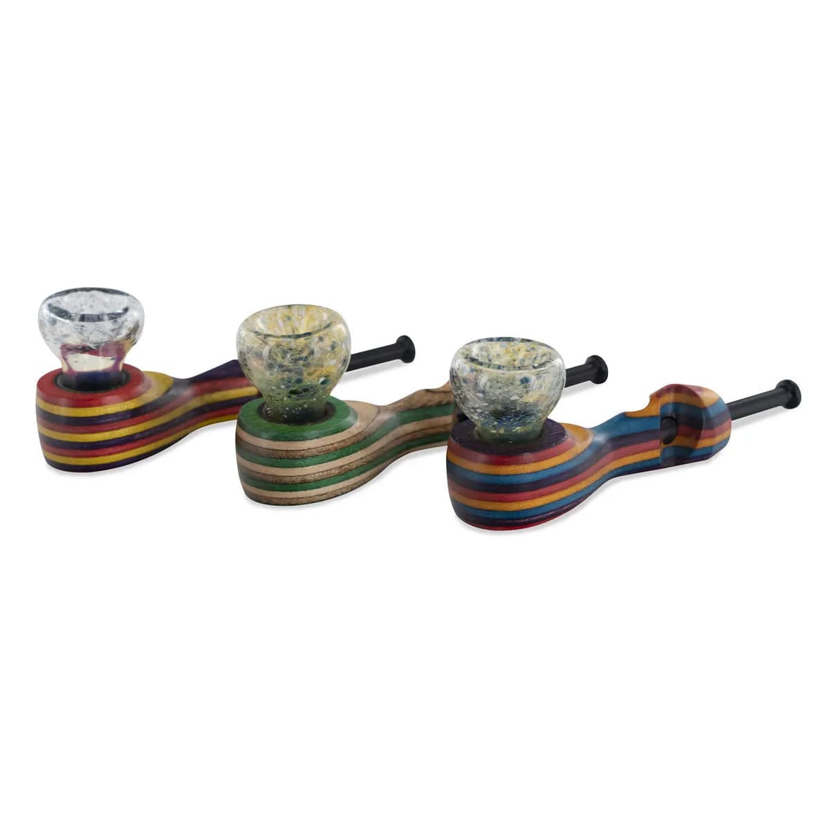 Pipe hybride verre/bois Sparkle