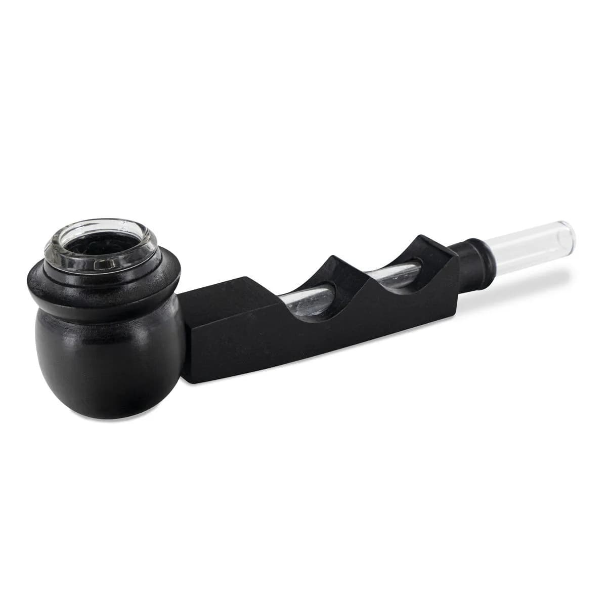 Pipe hybride verre/bois Wave