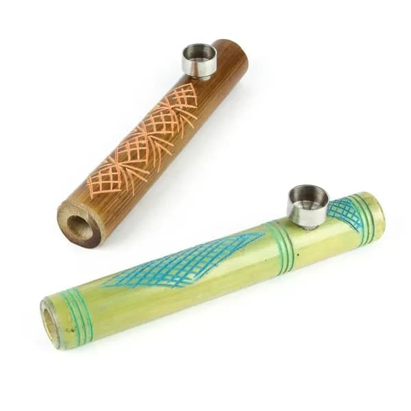 Pipe hybride verre/bois Wave