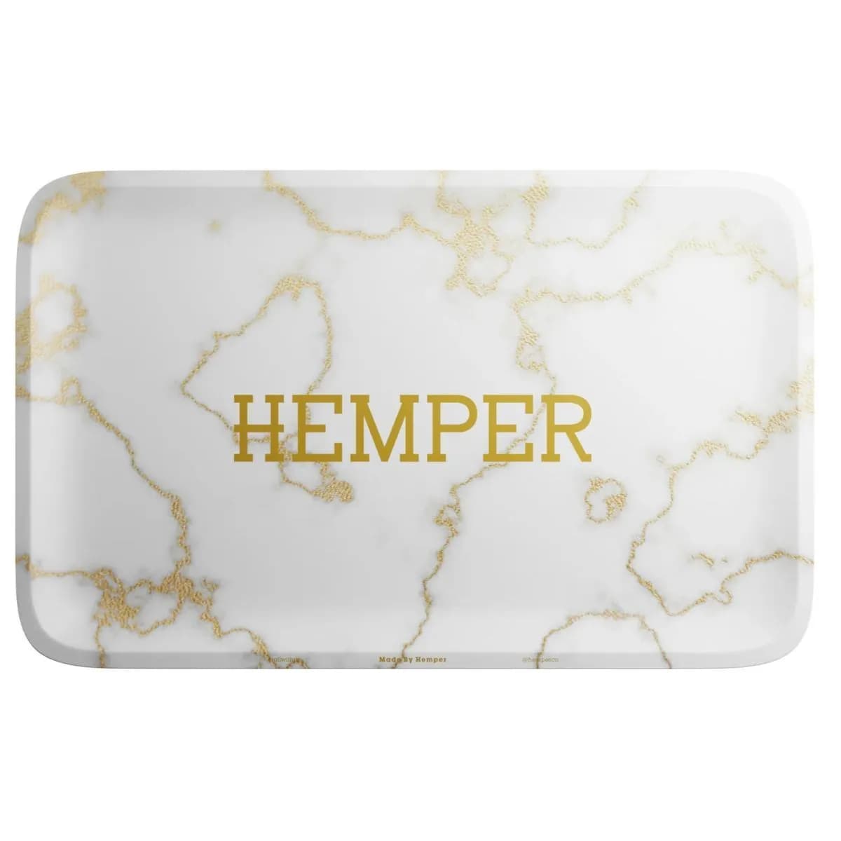 Plateau de roulage marbre blanc Luxe