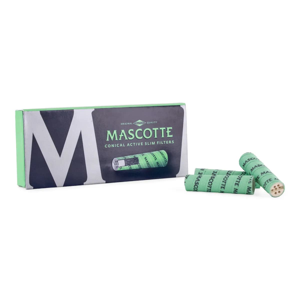 Filtres Mascotte Conical Active Slim (paquet de 10)