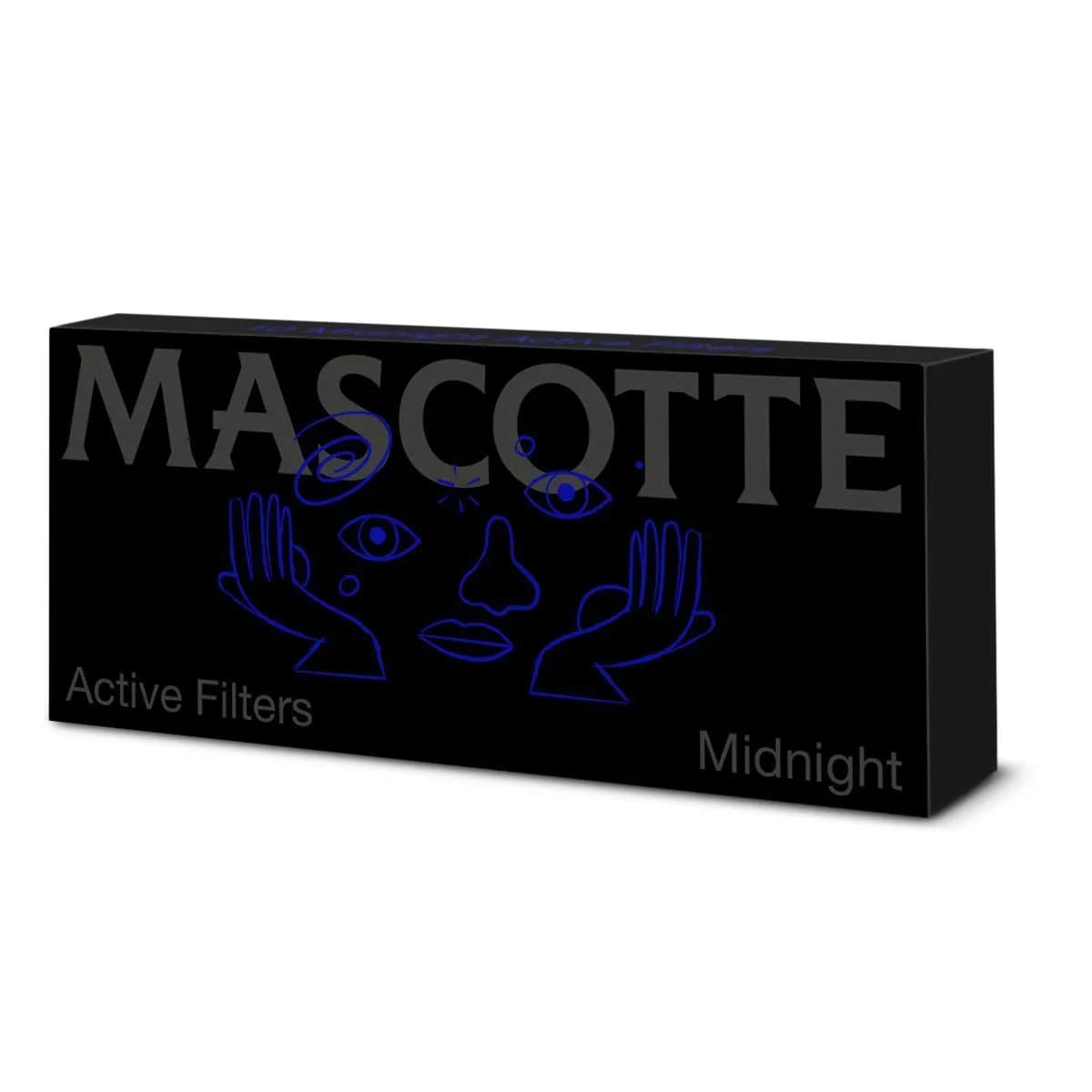 Filtres slim à charbon actif Mascotte Midnight Active