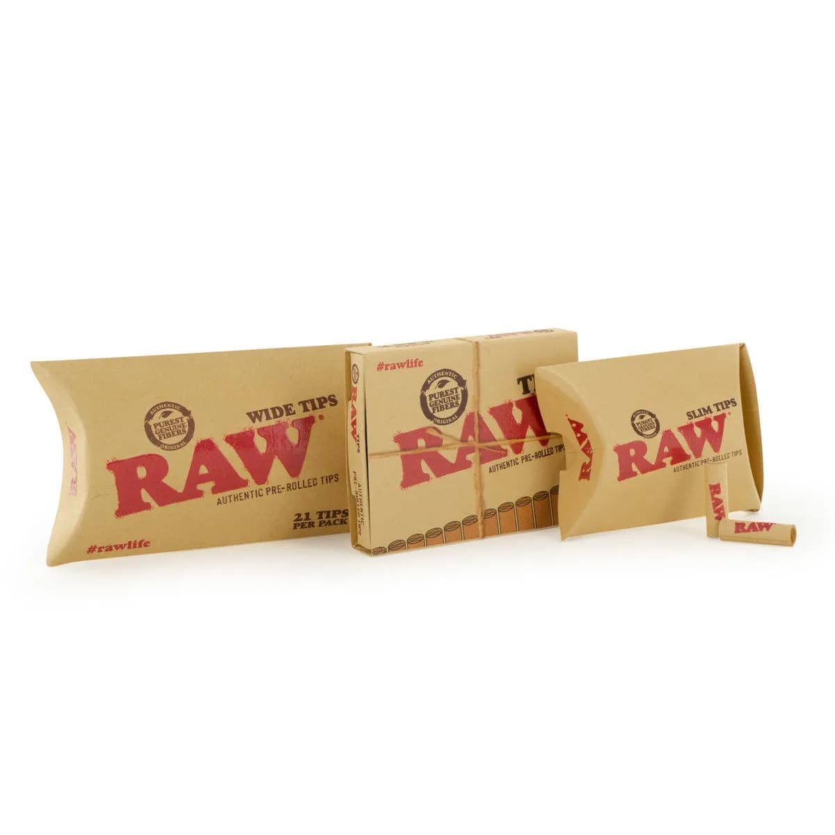 Filtres pré-roulés RAW