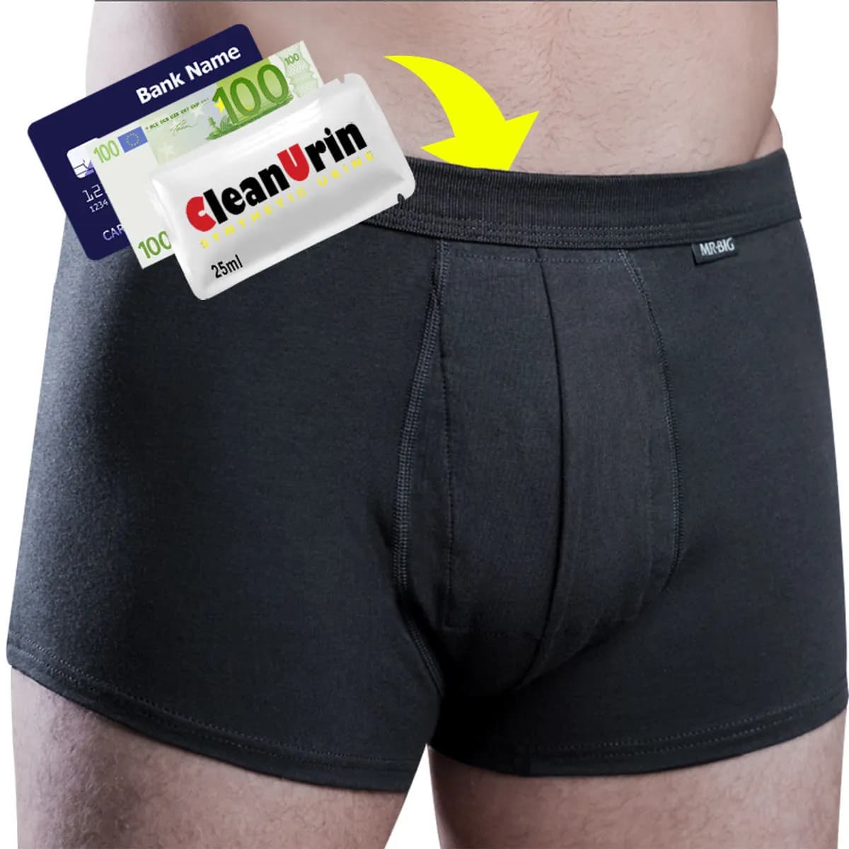 Boxer avec poche secrète pour homme
