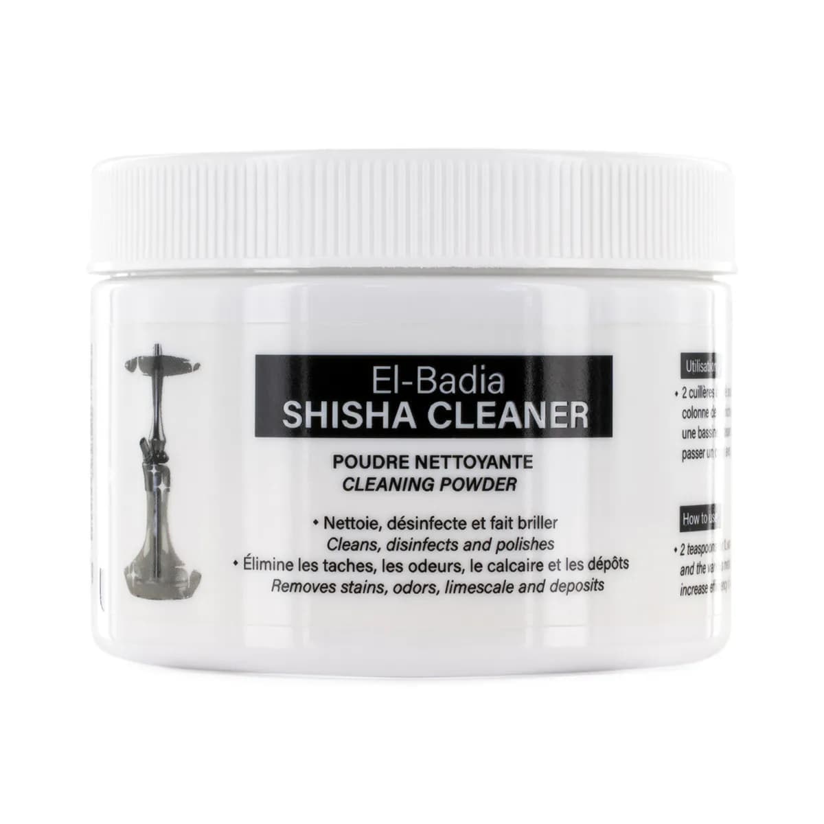 Poudre de nettoyage pour chicha El Badia