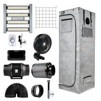 Kit de tente de culture 60x60x180 (Zamnesia)
