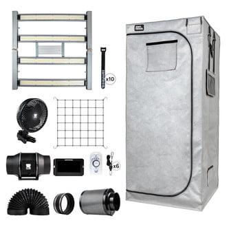Kit de tente de culture 80x80x180 (Zamnesia)