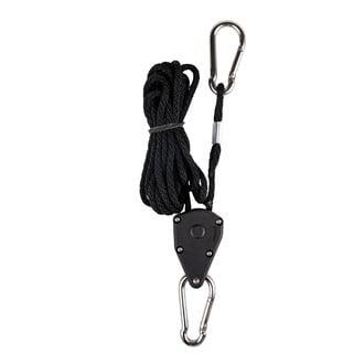 Suspensions à poulie 2,5 m (lot de 2) (Zamnesia)