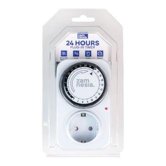 Minuteur à brancher 24h (Zamnesia)