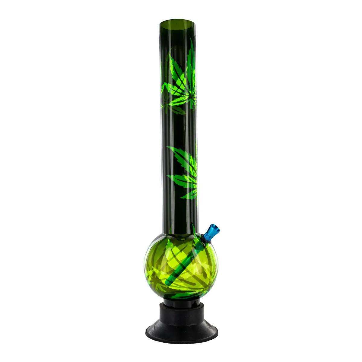 Bong acrylique Dark Leaves