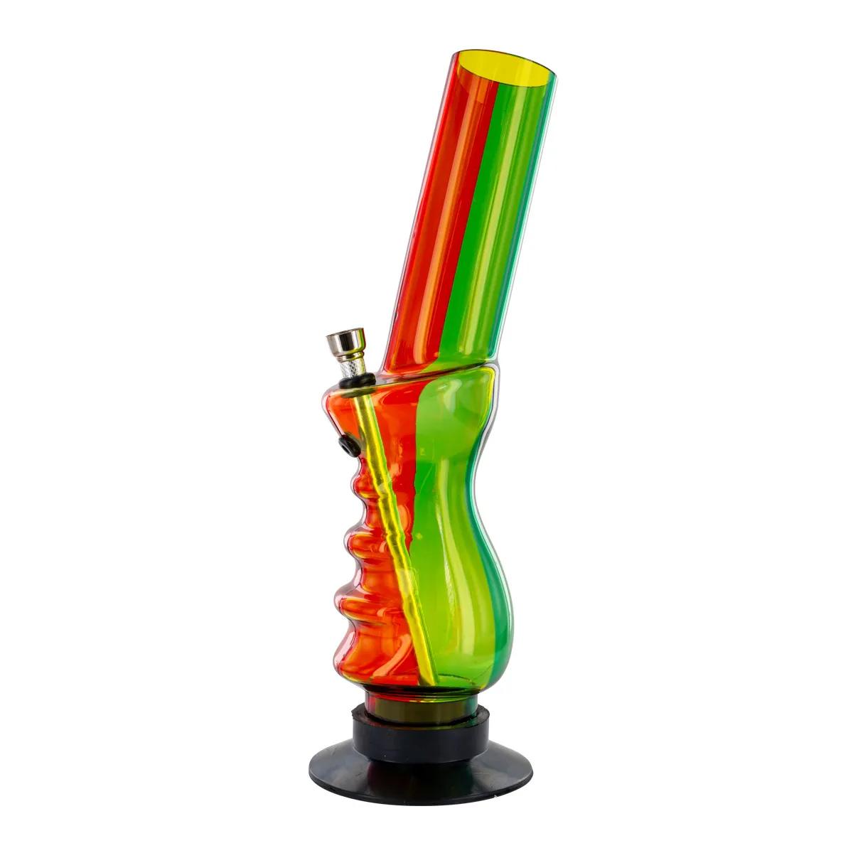 Bong en acrylique Rasta Grip 32 cm