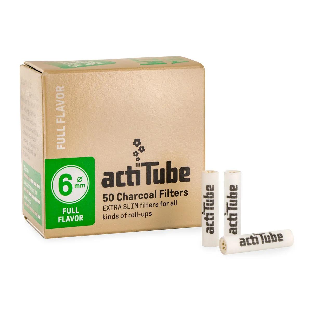Filtres à charbon actif Actitube 'Extra Slim'