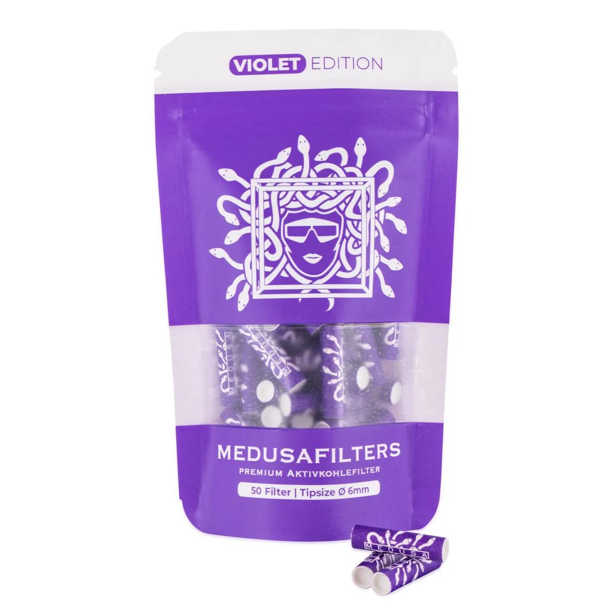 Filtres au charbon actif Violet (Medusafilters)