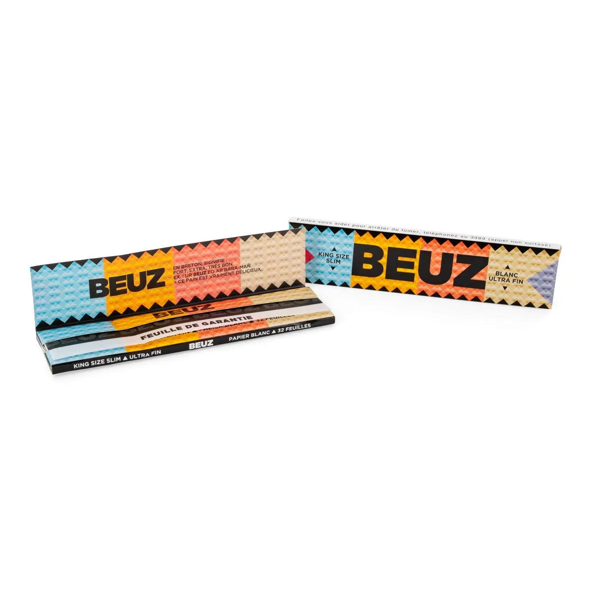 BEUZ Feuilles à rouler King Size Slim