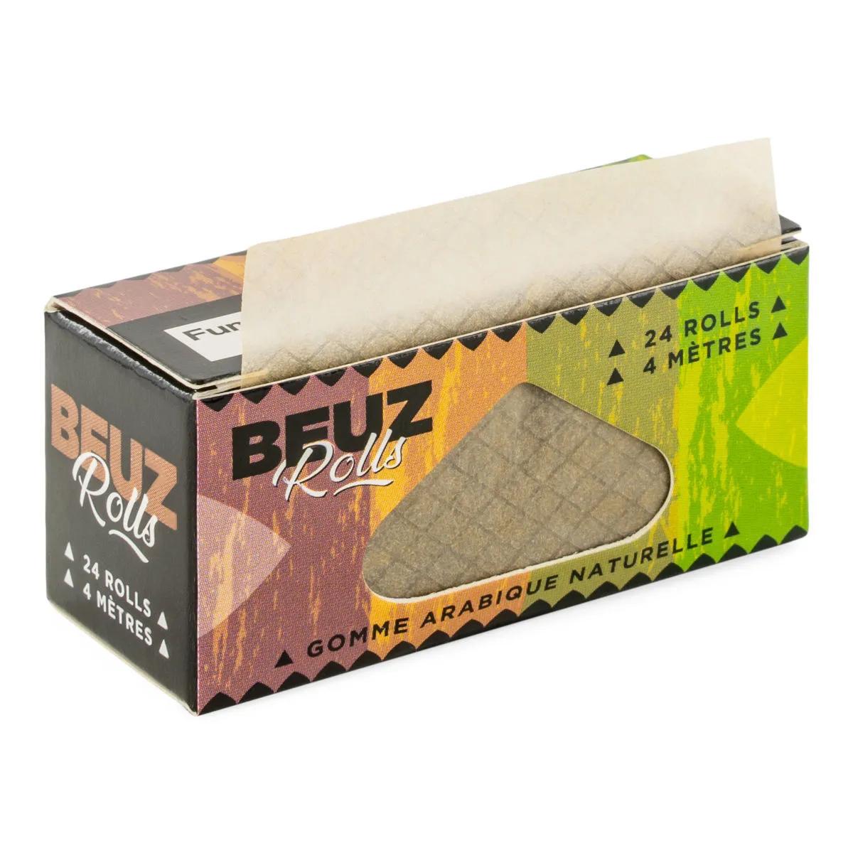 BEUZ feuilles à rouler non blanchies en rouleau