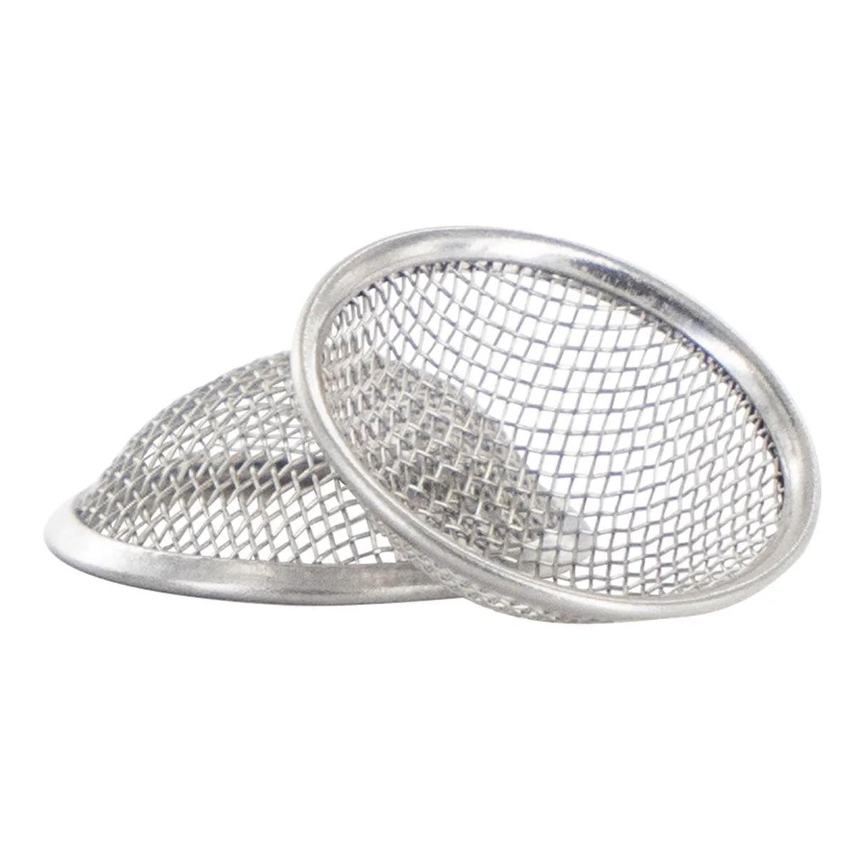 Black Leaf grilles en acier inoxydable pour douille