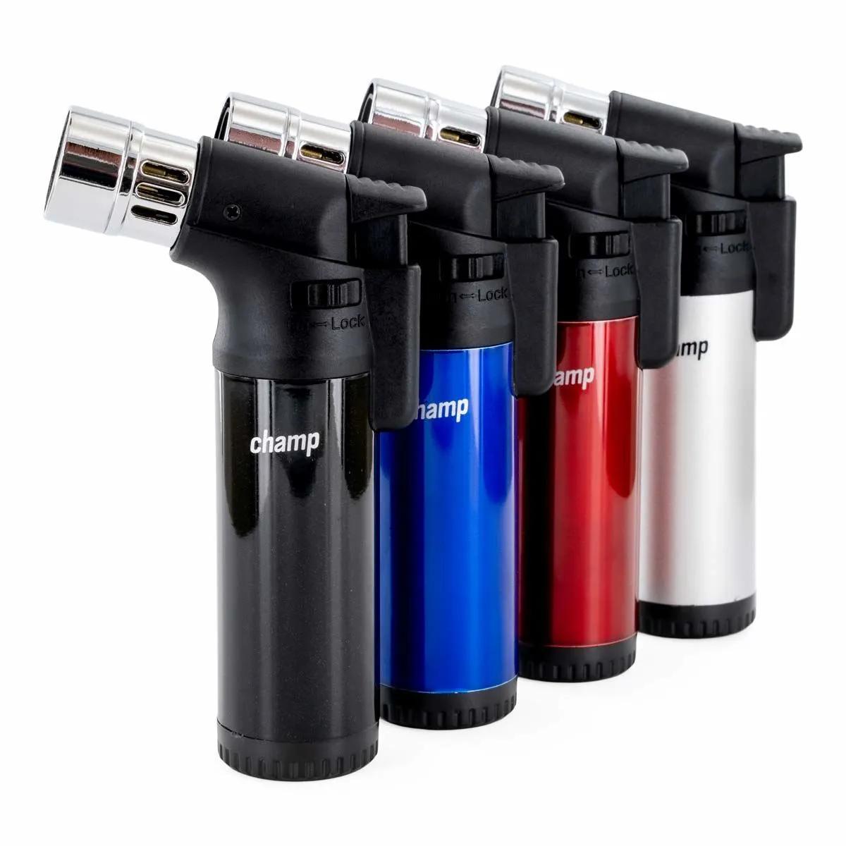 Briquet torche Champ à 4 jets de flamme