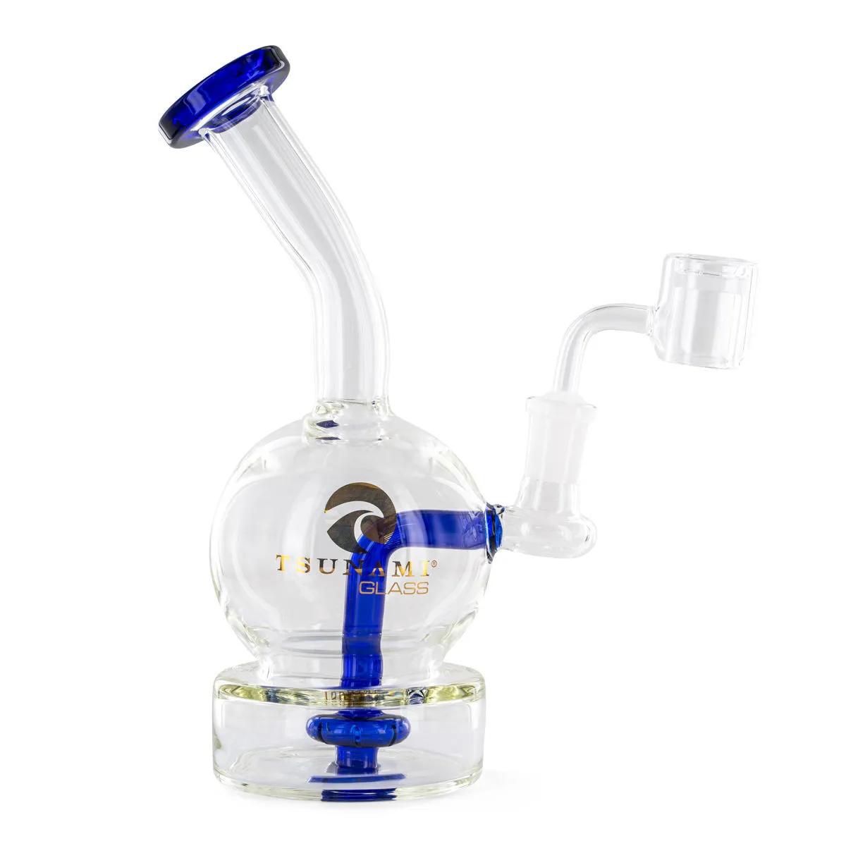 Rig à concentrés Shower Head 7'' (Tsunami Glass)