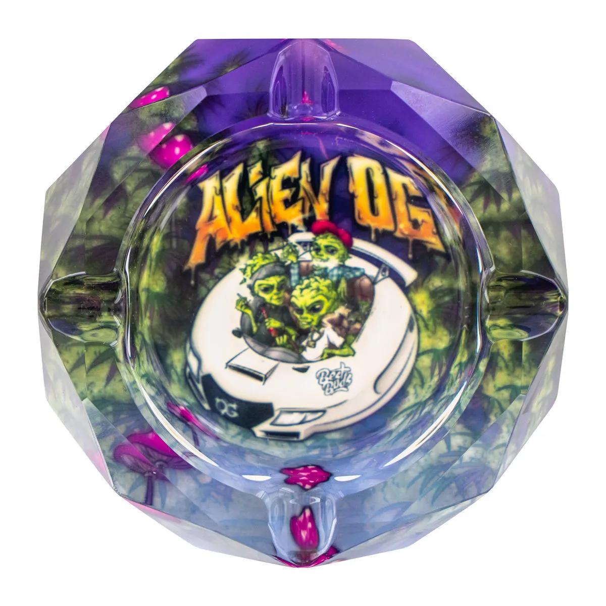 Cendrier en verre Best Buds Crystal