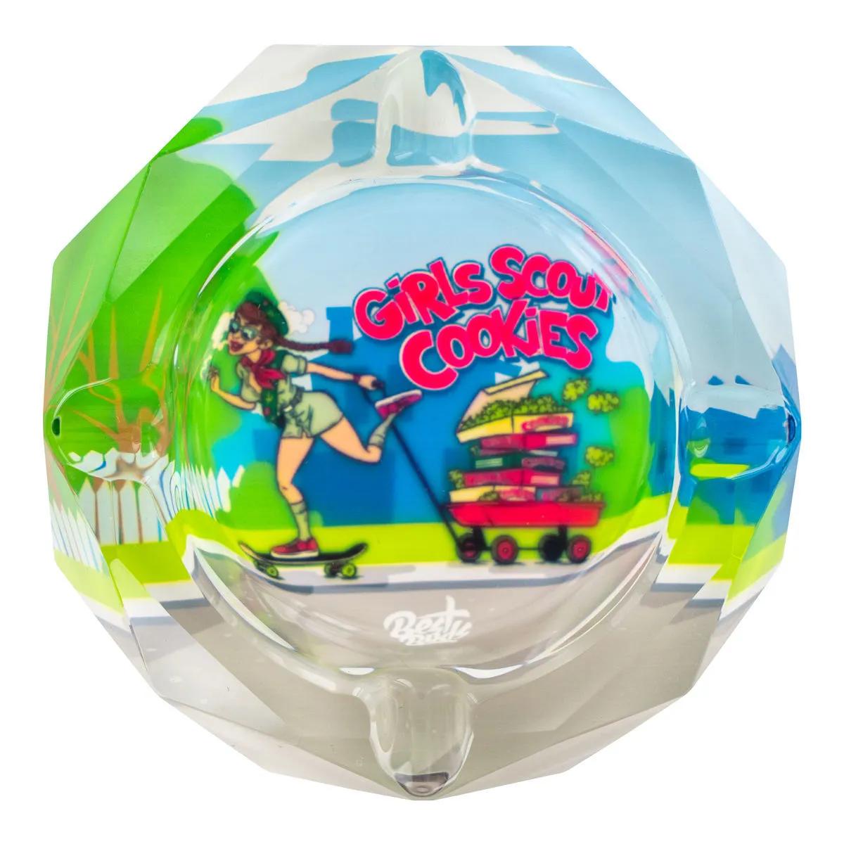Cendrier en verre Best Buds Crystal