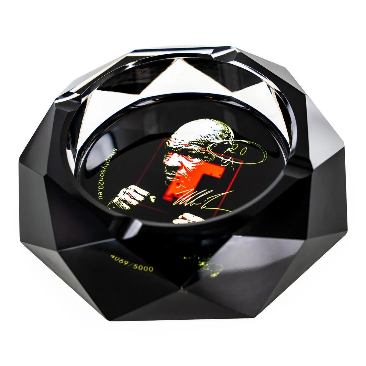 Cendrier Diamond Cut Noir