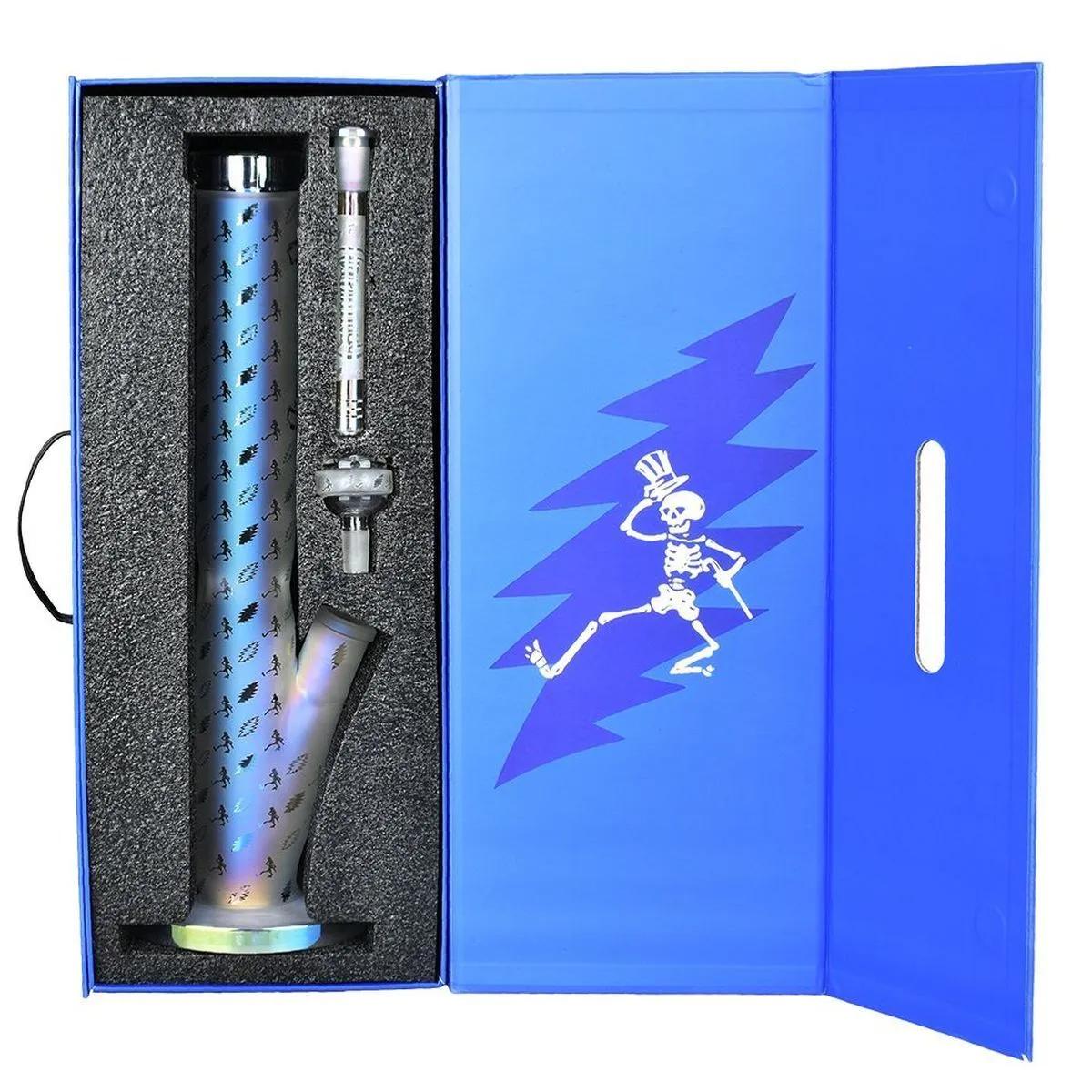Bong en verre Bolts and Skellies (Grateful Dead x Pulsar)