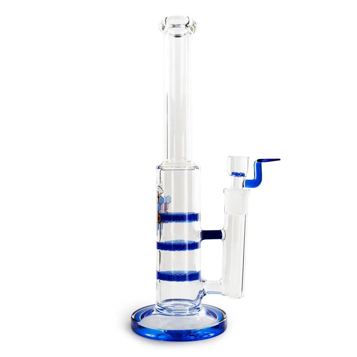 Bong en verre « Triple HoneyComb »
