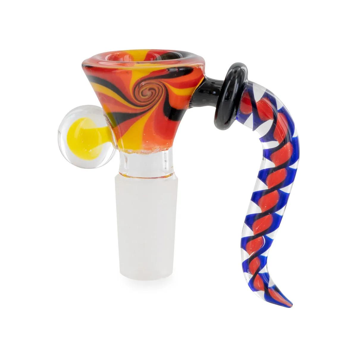 Douille en verre Swirl 14.5 Black Leaf