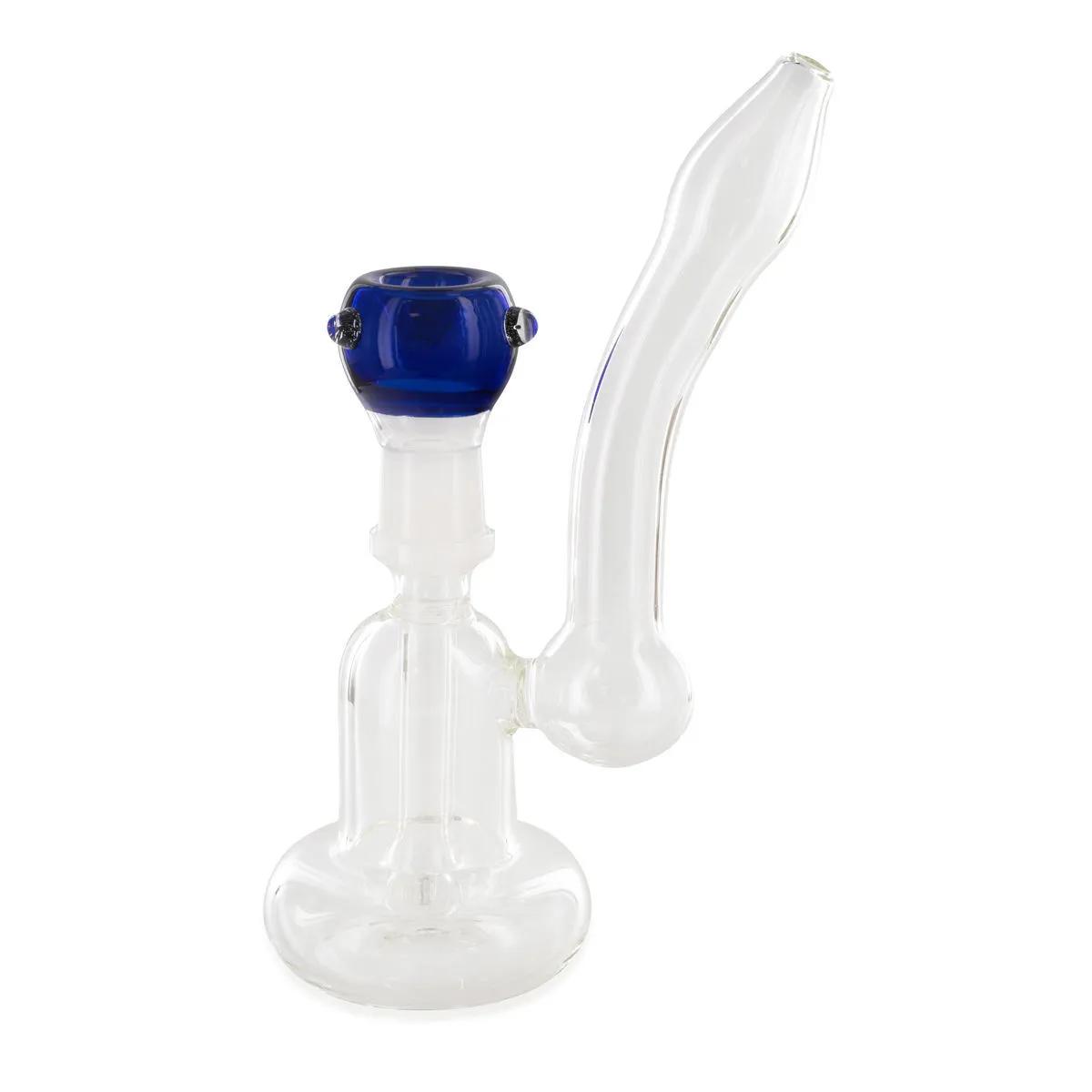 Bong en verre pour huile et herbe