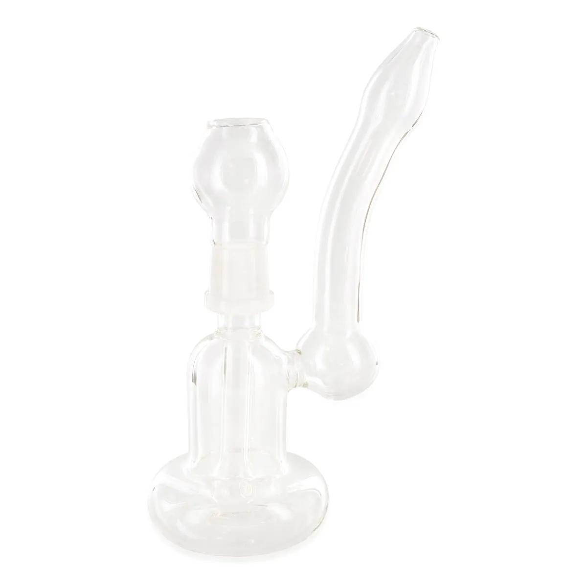 Bong en verre pour huile et herbe