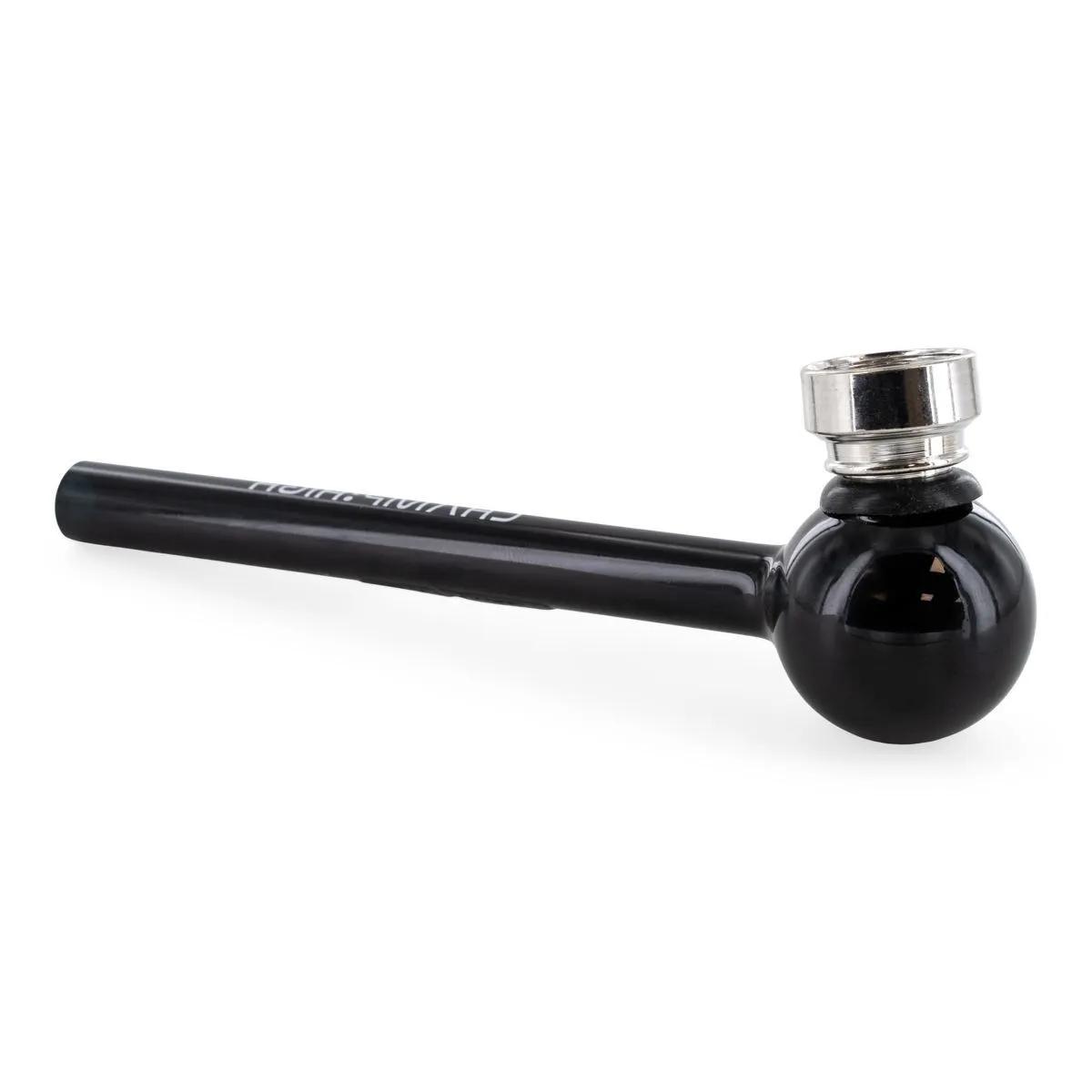 Pipe en verre noire Champ High