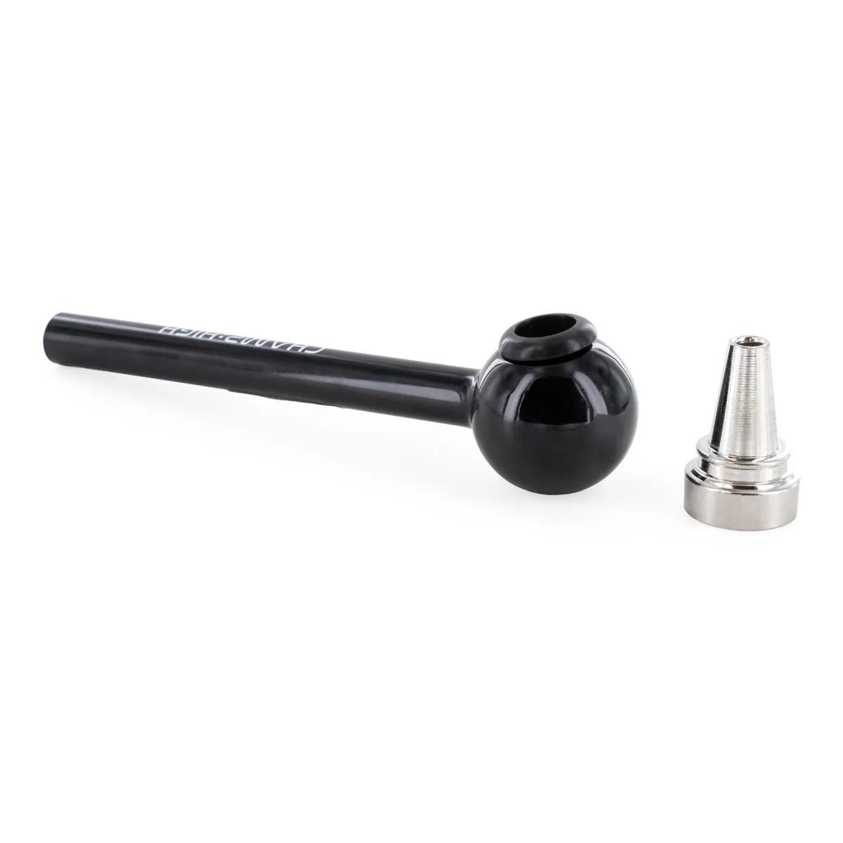 Pipe en verre noire Champ High