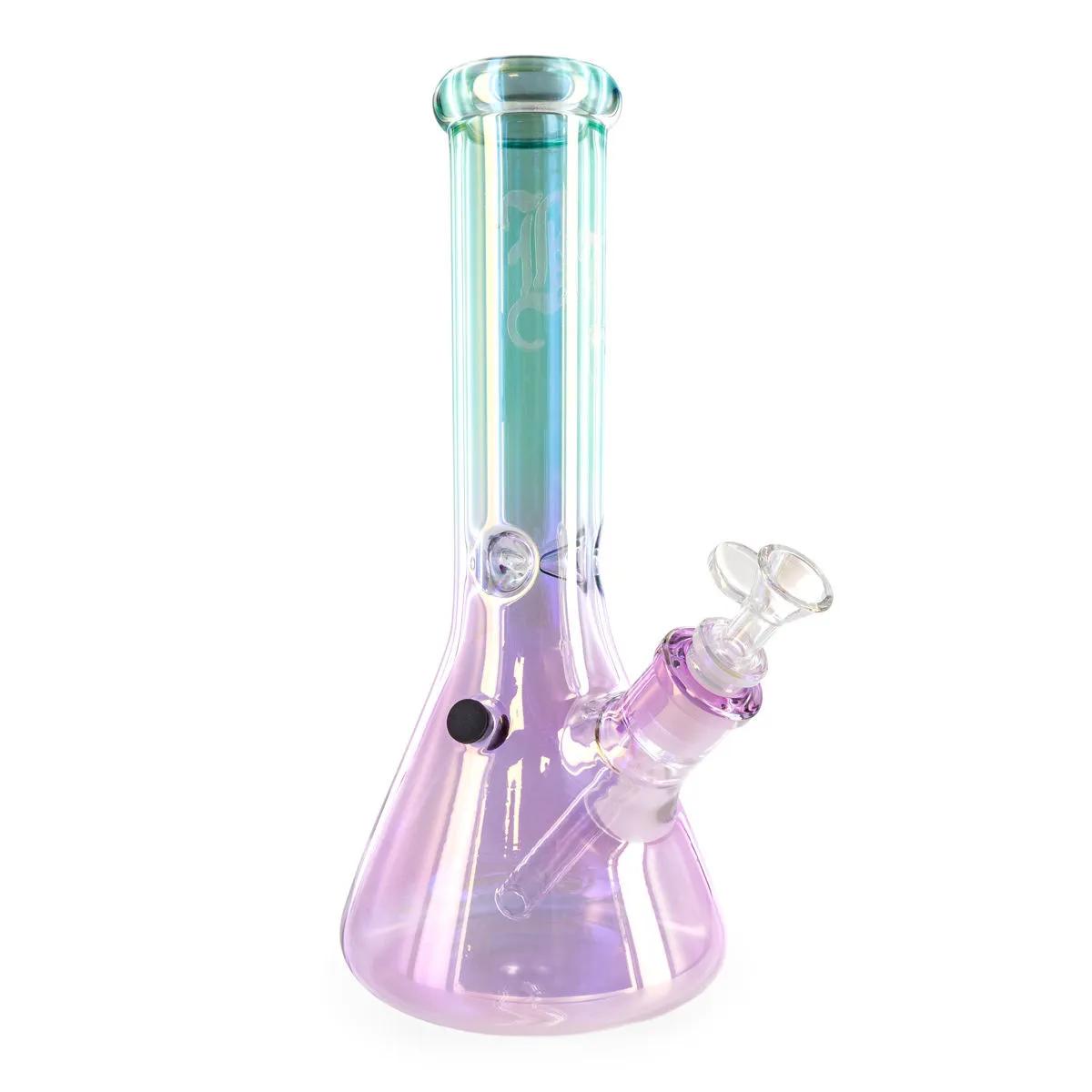 Bong en verre à glaçons Rainbow
