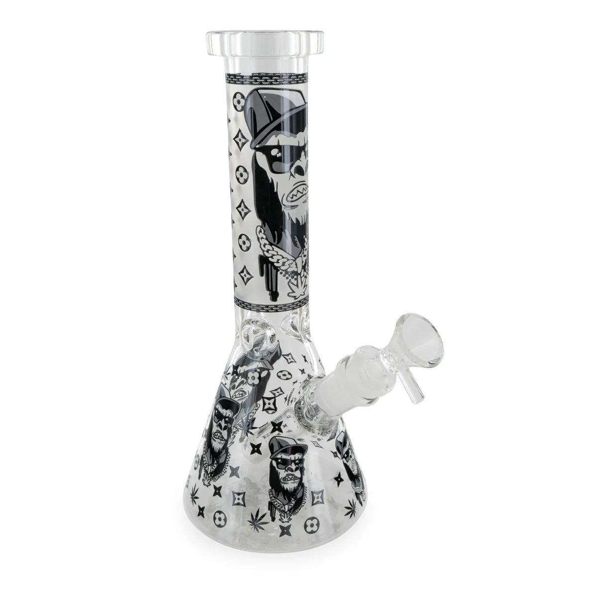 Bong triple épaisseur Gorilla phosphorescent