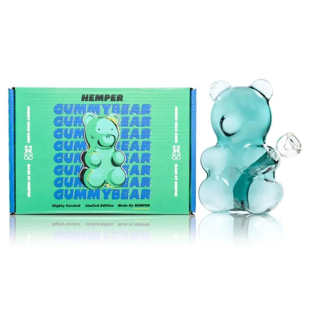 Bong Ourson en Verre Hemper