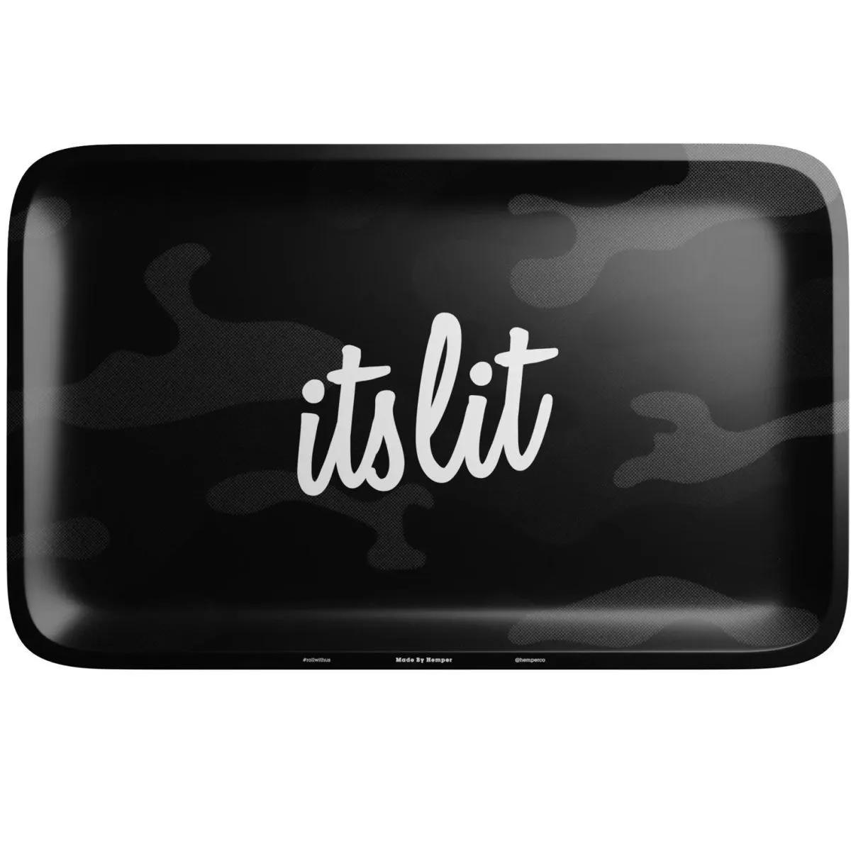 Plateau de roulage It's Lit Black Hemper