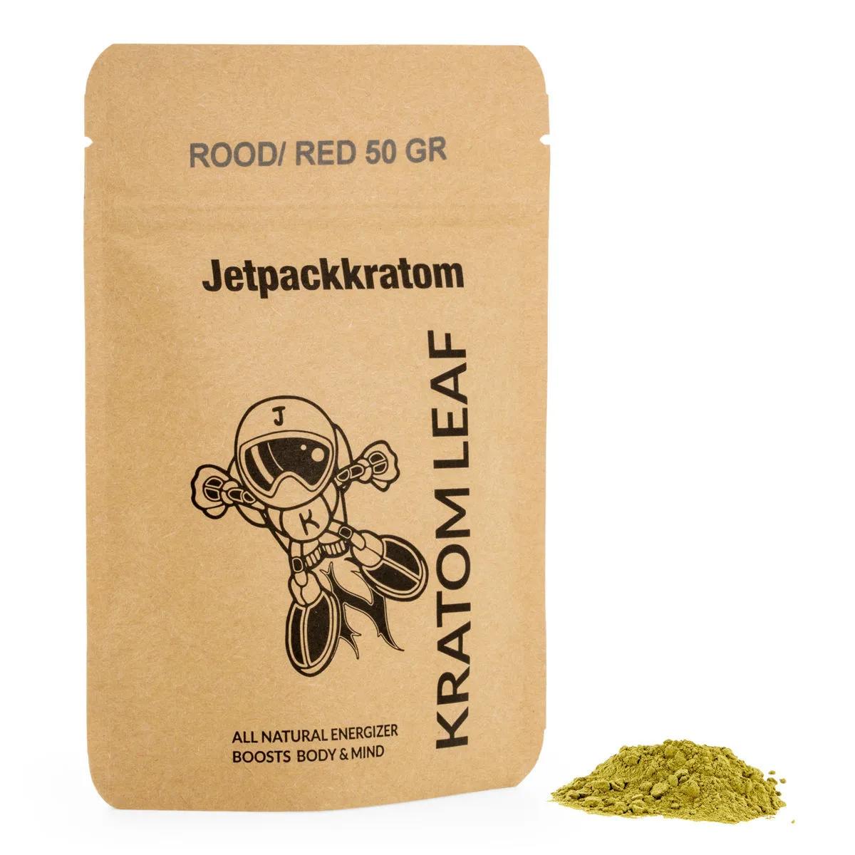 Jetpackkratom Kratom Poudre Rouge