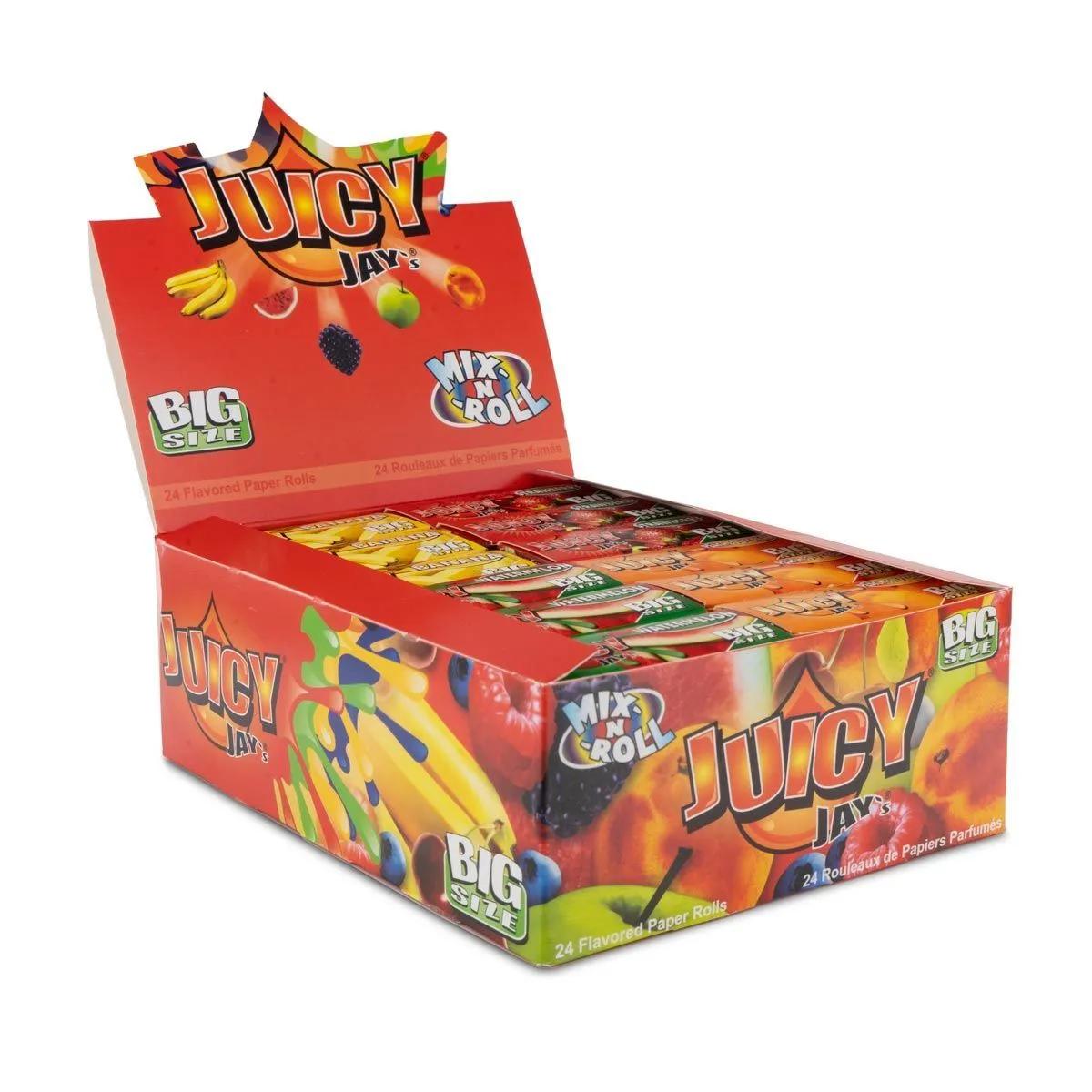 Juicy Jay's Mix on Roll - Feuilles à rouler aromatisées en rouleau