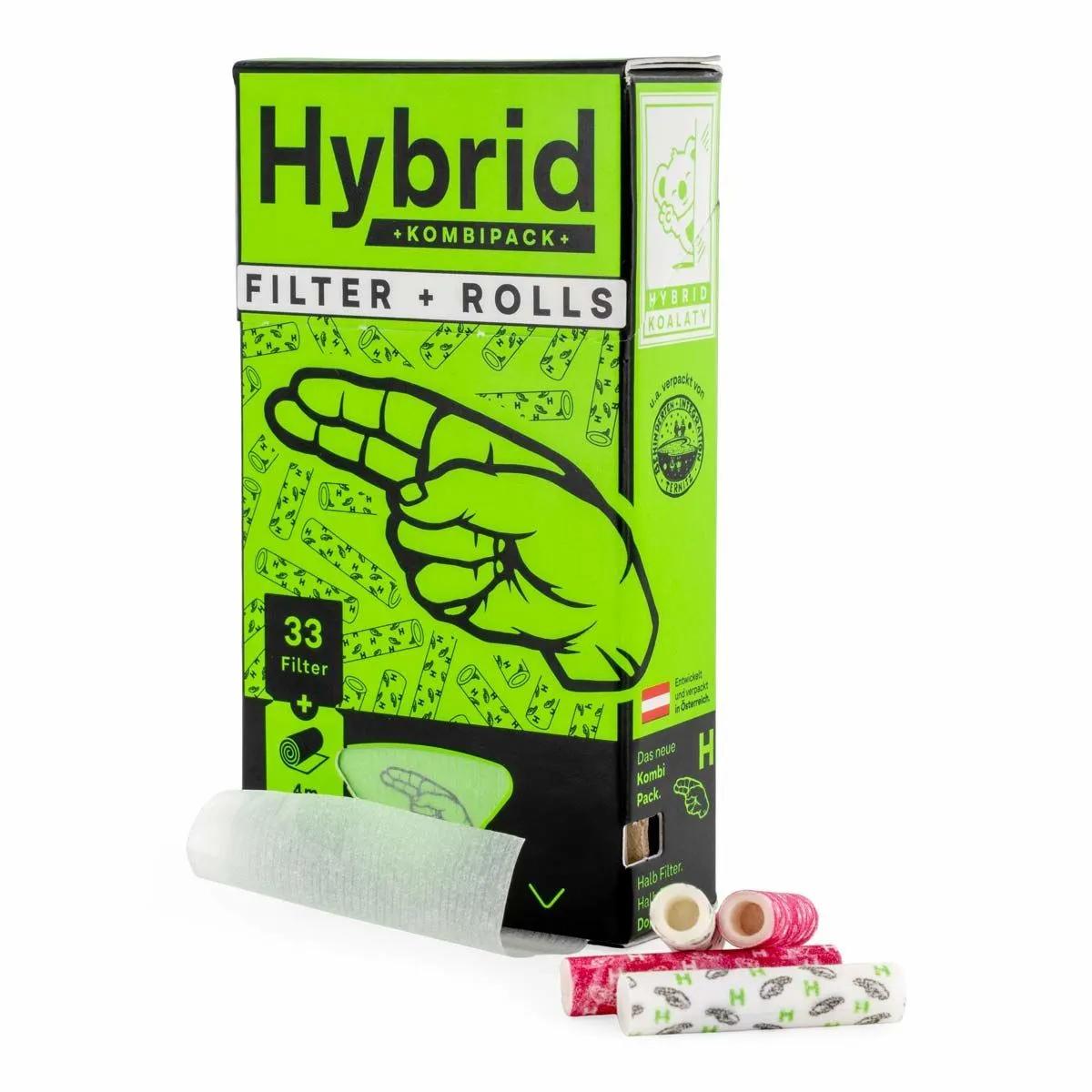 Kombipack Hybrid - 33 filtres + 4m de feuilles