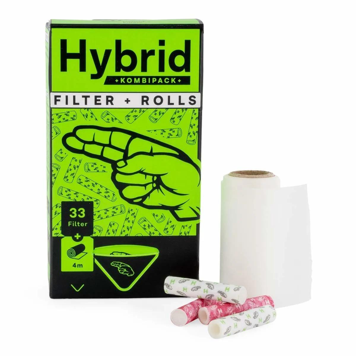 Kombipack Hybrid - 33 filtres + 4m de feuilles