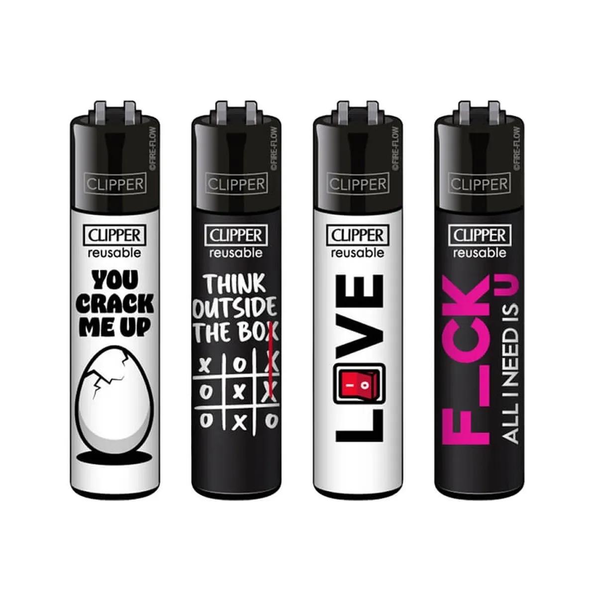 Briquet Clipper Big Brain