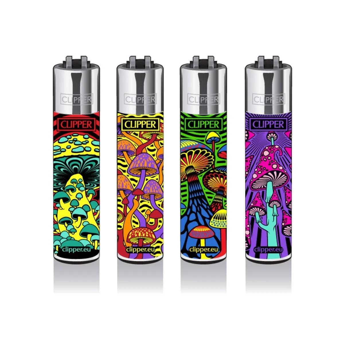 Briquet Clipper Classic Weed