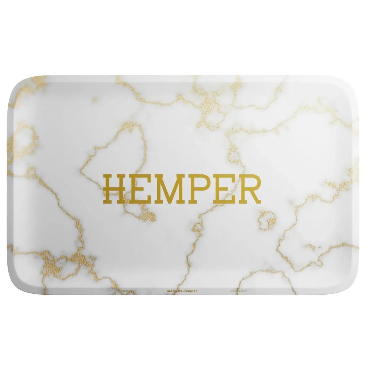 Plateau de roulage marbre blanc Luxe