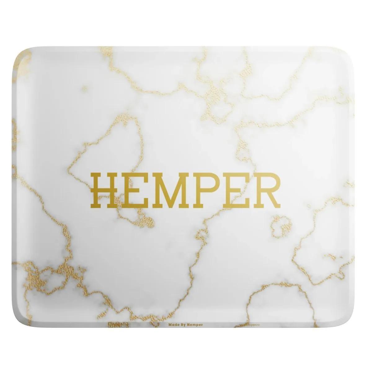 Plateau de roulage marbre blanc Luxe