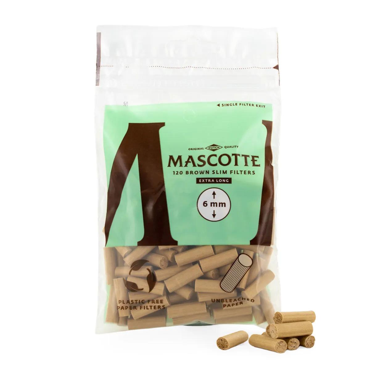 Filtres en papier Mascotte Brown XL Slim