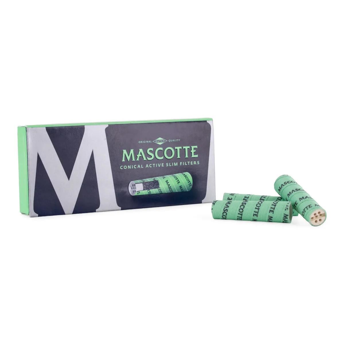 Filtres Mascotte Conical Active Slim (paquet de 10)