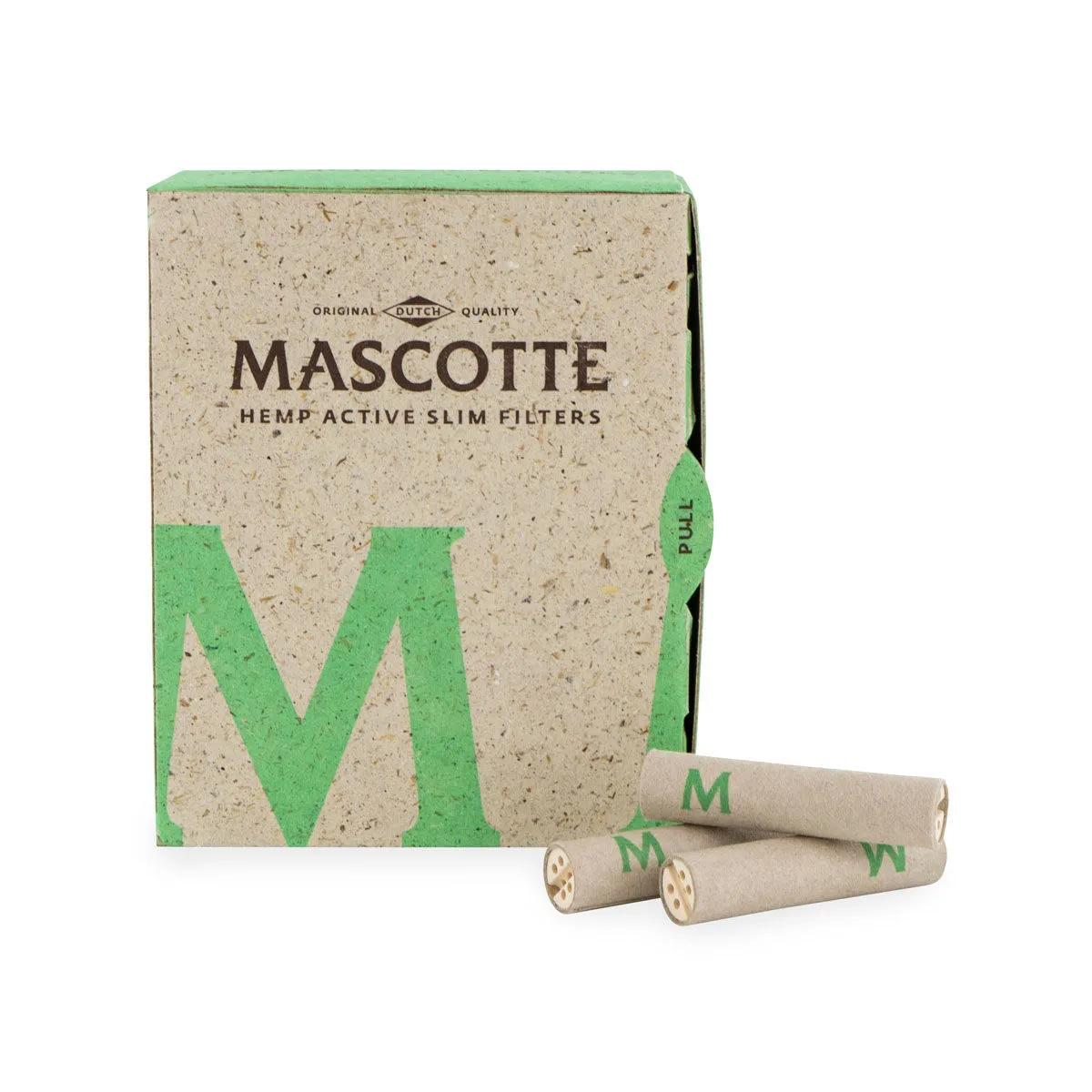 Filtres actifs slim en chanvre Mascotte (pack de 34)